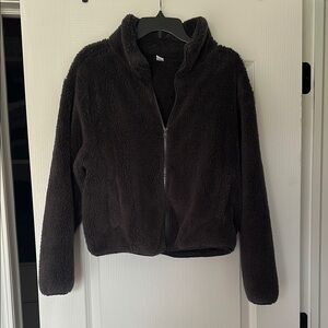 Cozy Black/Gray Jacket